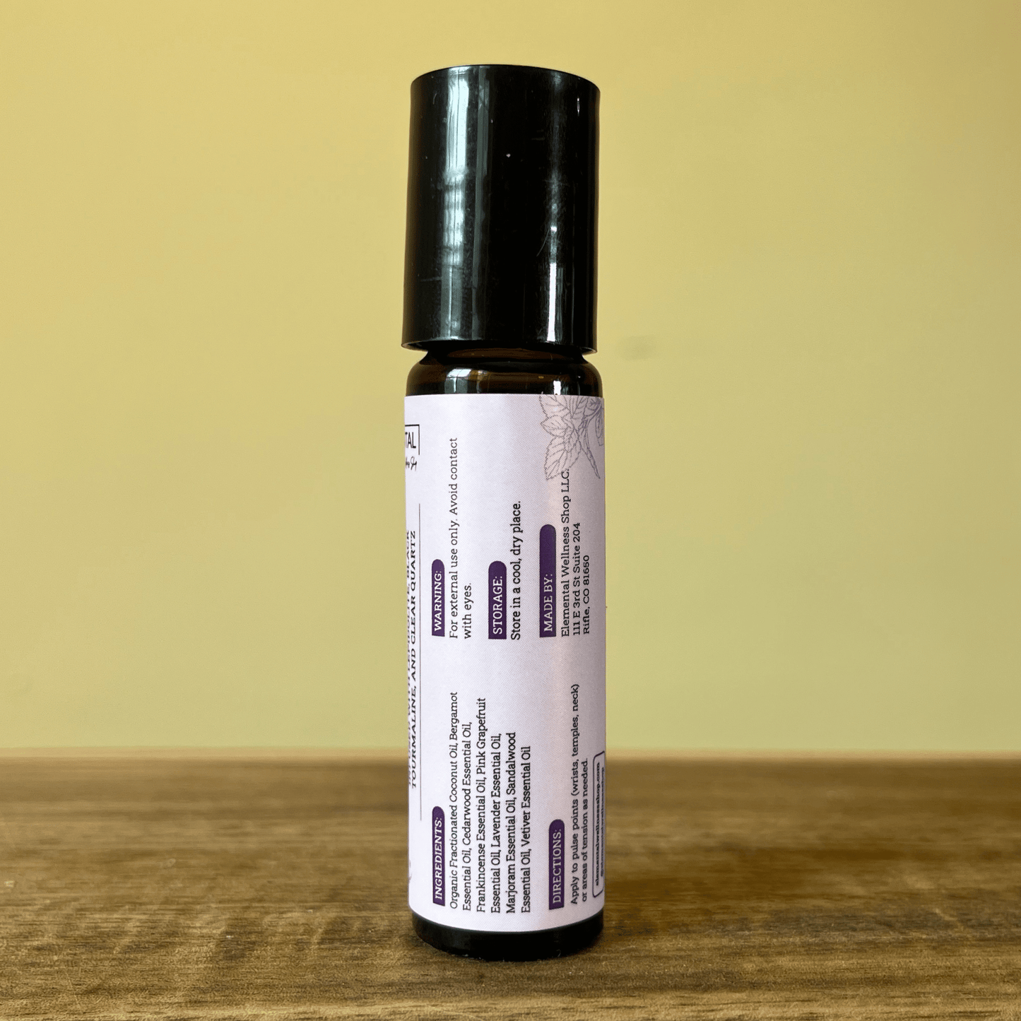 Natural Anxiety Relief Essential Oil Roller