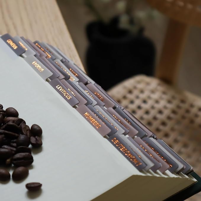 Bible Tabs Coffee Break | Matte-Coated Sticker Tabs