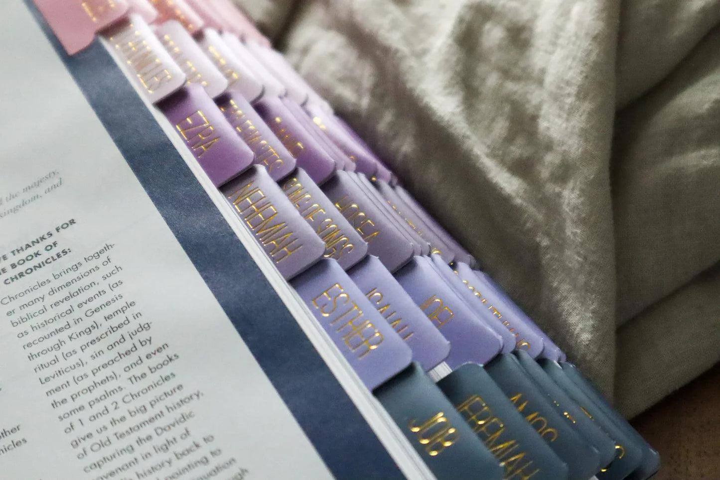 Bible Tabs Lilac Dreams | Matte-Coated Sticker Tabs