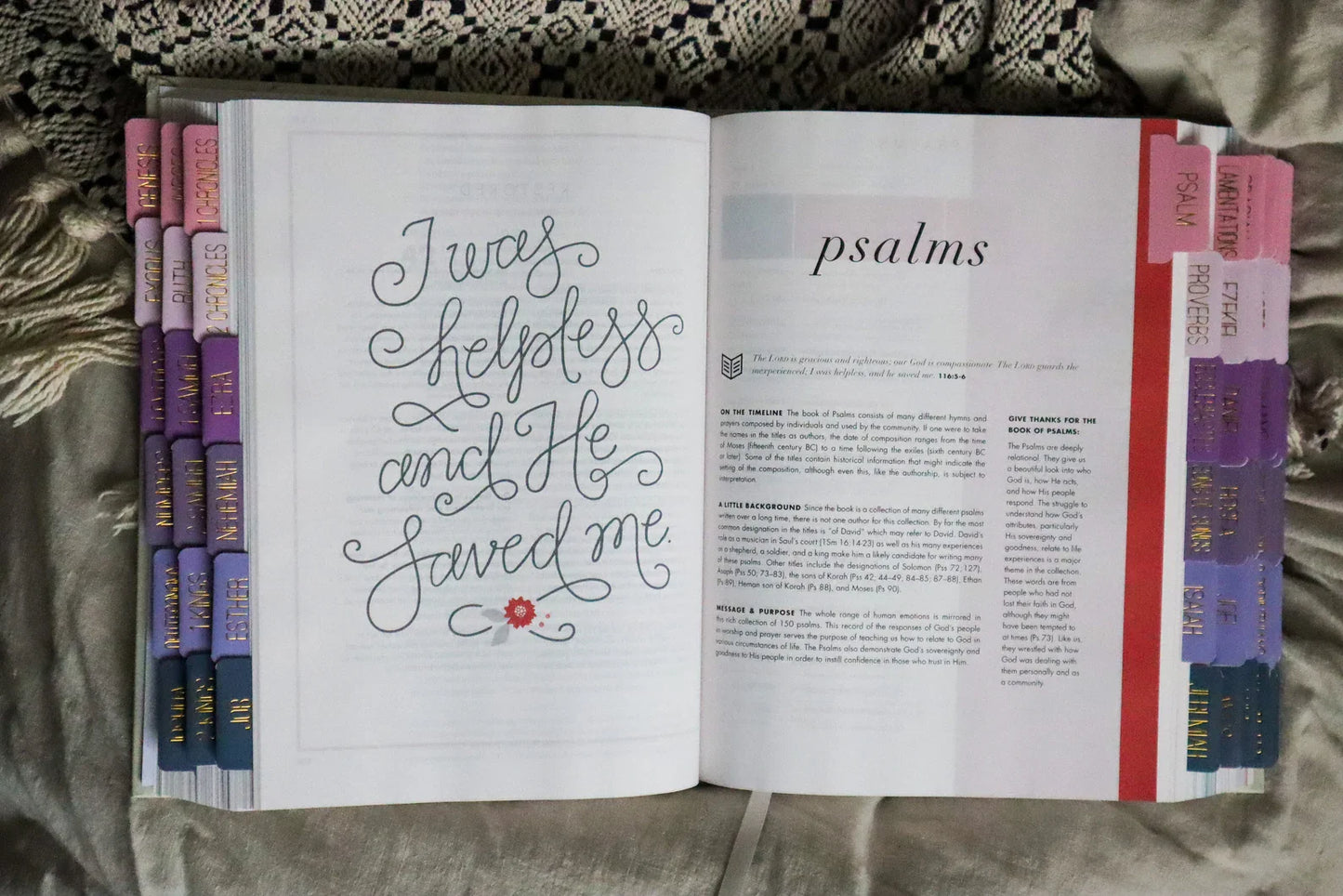 Bible Tabs Lilac Dreams | Matte-Coated Sticker Tabs